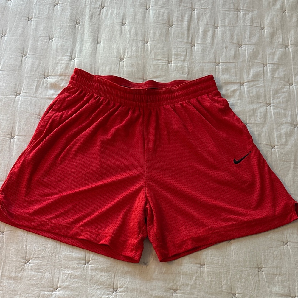 Nike men's Red Athletic Shorts